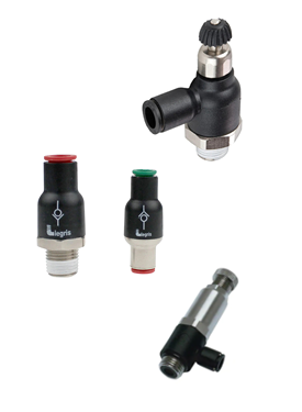 Pneumatic Function Fittings and Flow Control