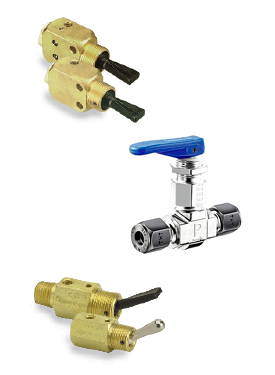 Pneumatic Toggle Switch Valves