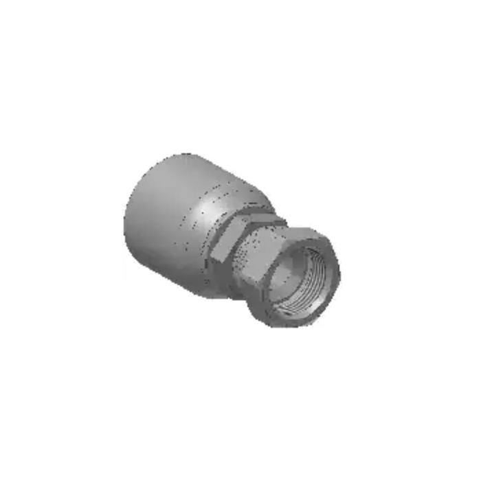 Crimp Style Hydraulic Hose Fitting - 43 Series Fittings