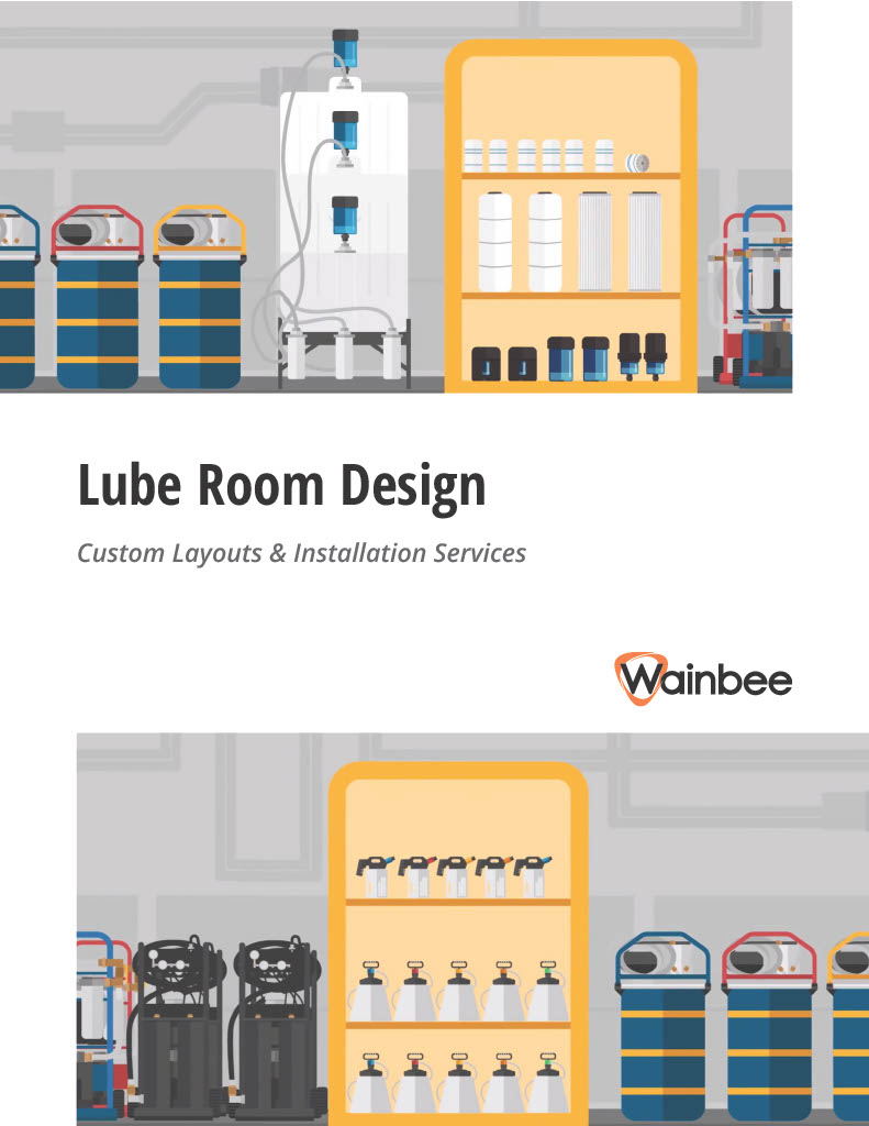 Wainbee's Lube Room Design - Custom Layouts & Installation Services in Partnership with Des-Case